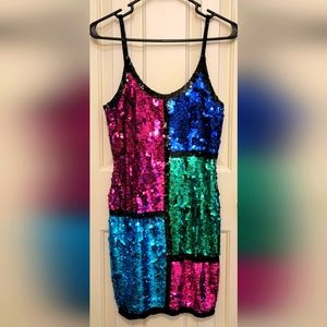Vintage Lillie Rubin sequin dress